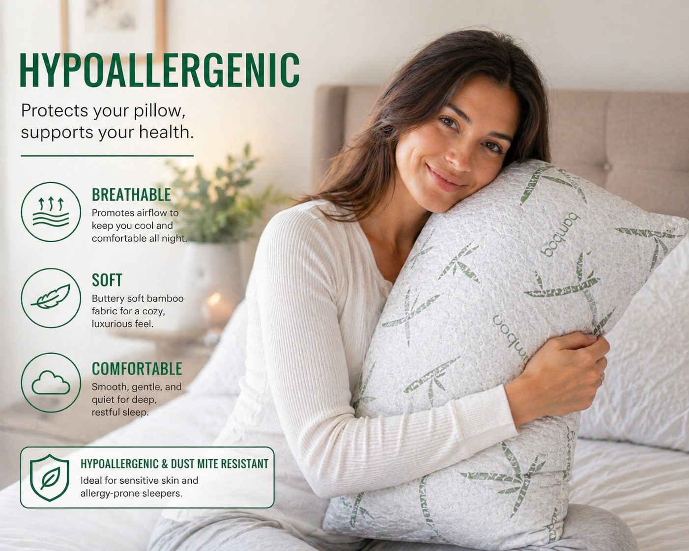 NestCovers™ Bamboo Pillowcases